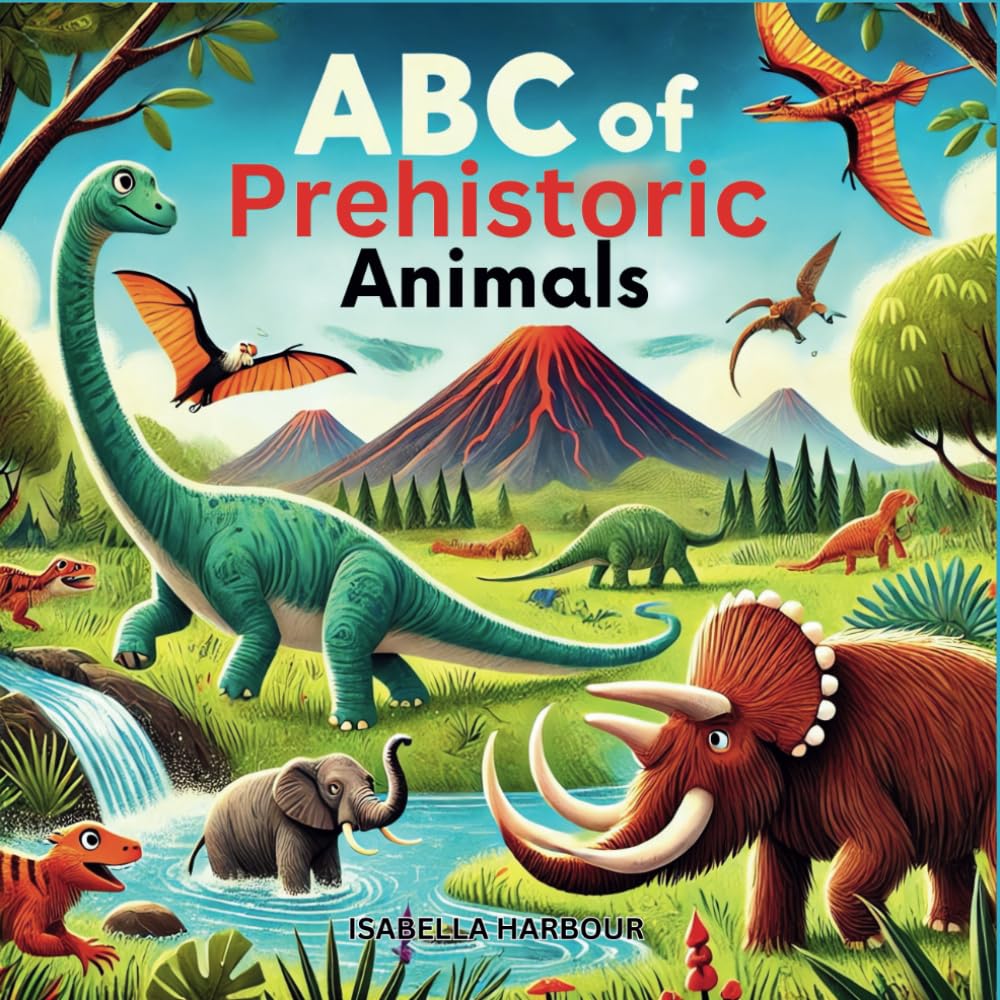 ABC of Prehistoric Animals: A Fun and Educational Dinosaur Alphabet Book for Kids. An Exciting ABC Adventure Through Prehistoric Times.
