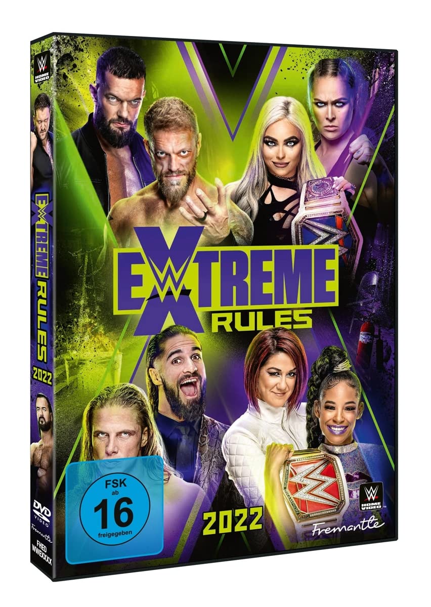 WWE: EXTREME RULES 2022 [Alemania] [DVD] edición original física de lucha