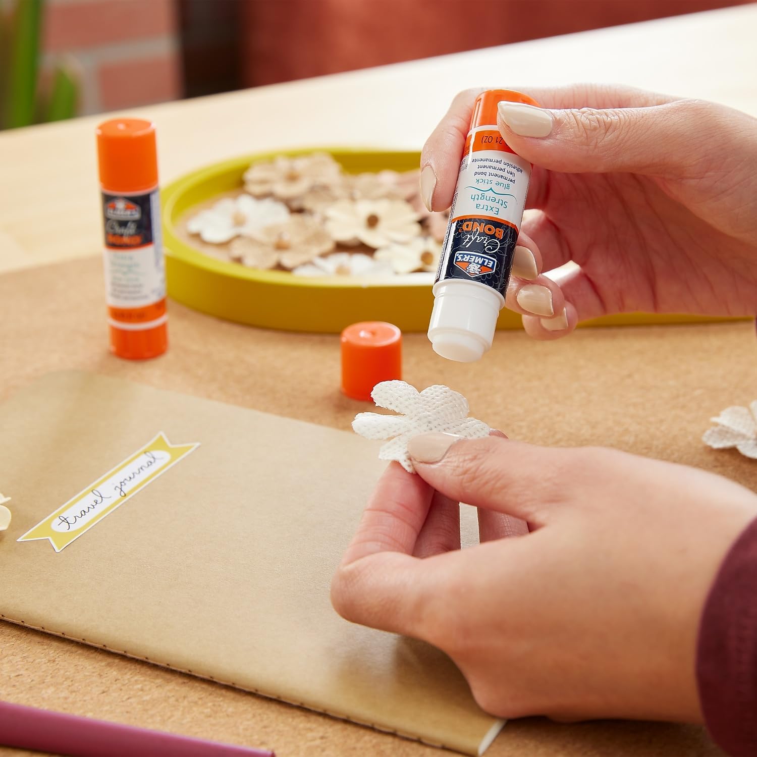 Elmer's CraftBond Extra Strength Glue Sticks, 6 Grams, 4 Count