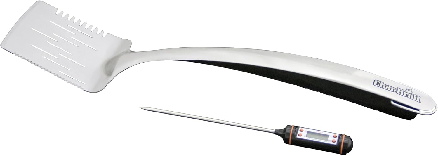 CharBroil 2in1 Spatula and Meat Thermometer Combo for