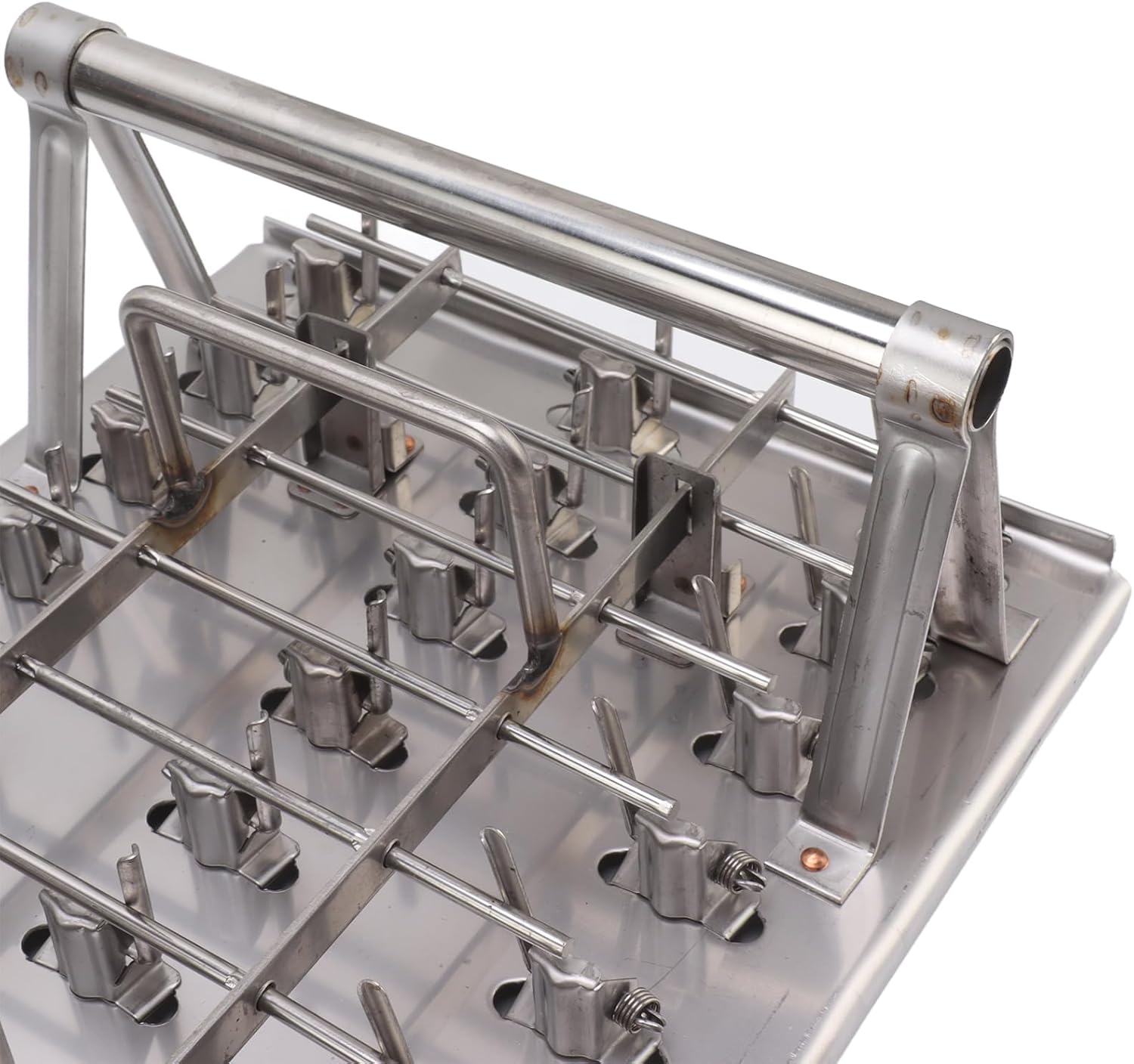 Ice Pop Mold Machine Stainless Steel Commercial Ice Cream Maker DIY Frozen Treats for Home Restaurant Use 30PCS Set