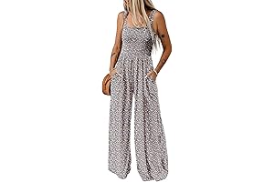 MonaVie Casual Overalls: Sleek Jumpsuits for Effortless Style