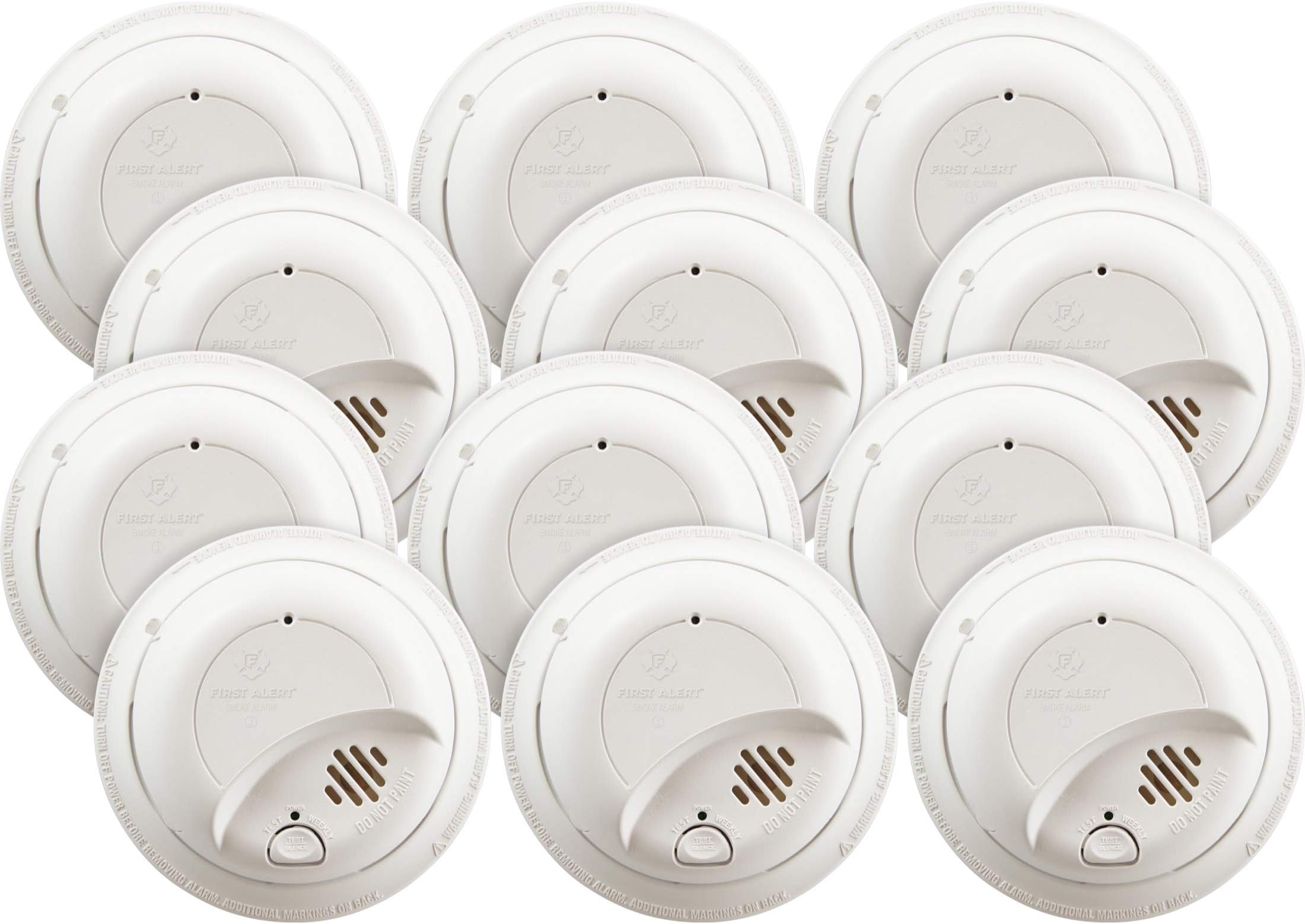 First Alert FG200B Family Gard Basics Smoke Alarm 8Pack Battery