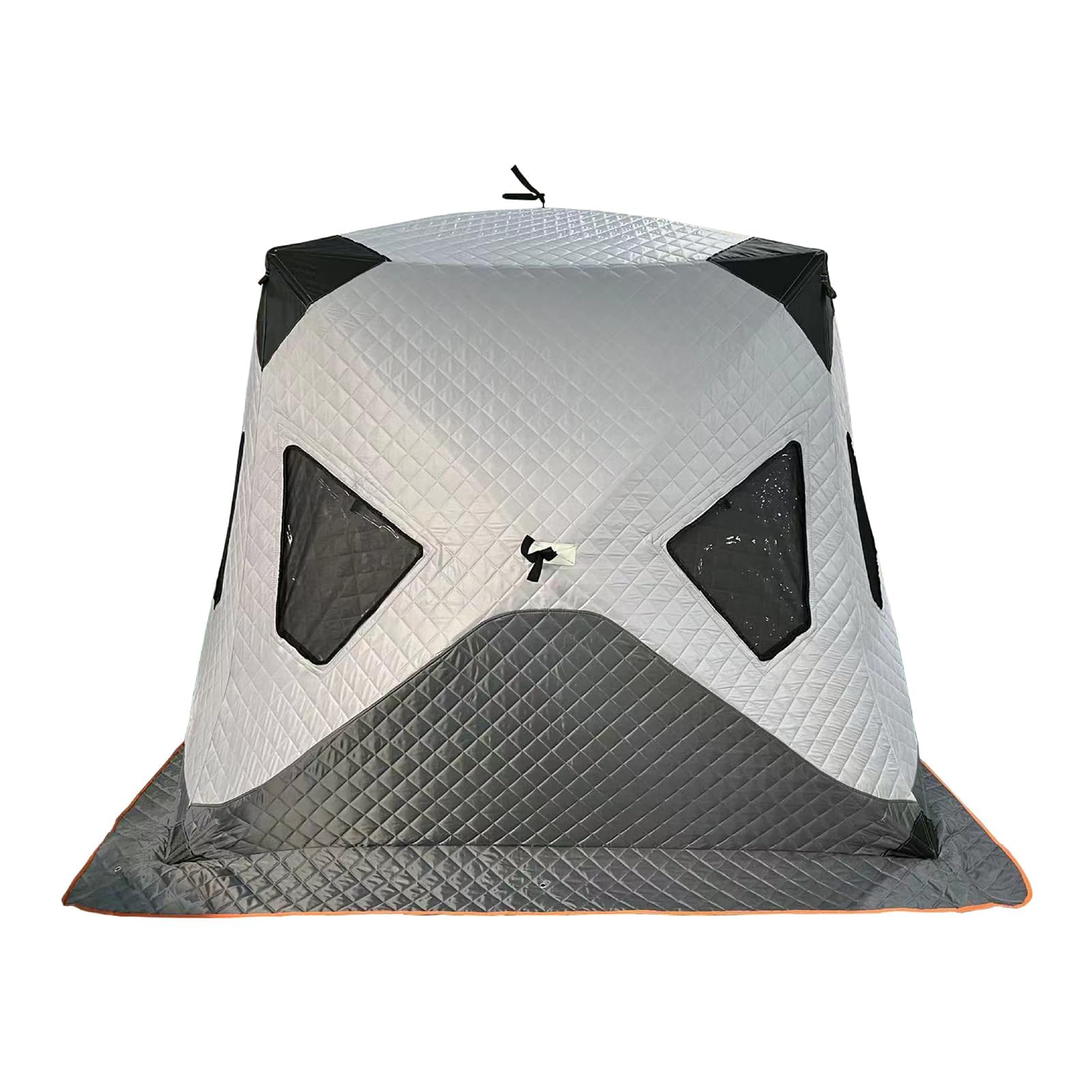 Tenda da pesca invernale per 3-4 persone, riparo per pesca sul ghiaccio, portatile, leggera, impermeabile, calda, tenda da campeggio per pescatori
