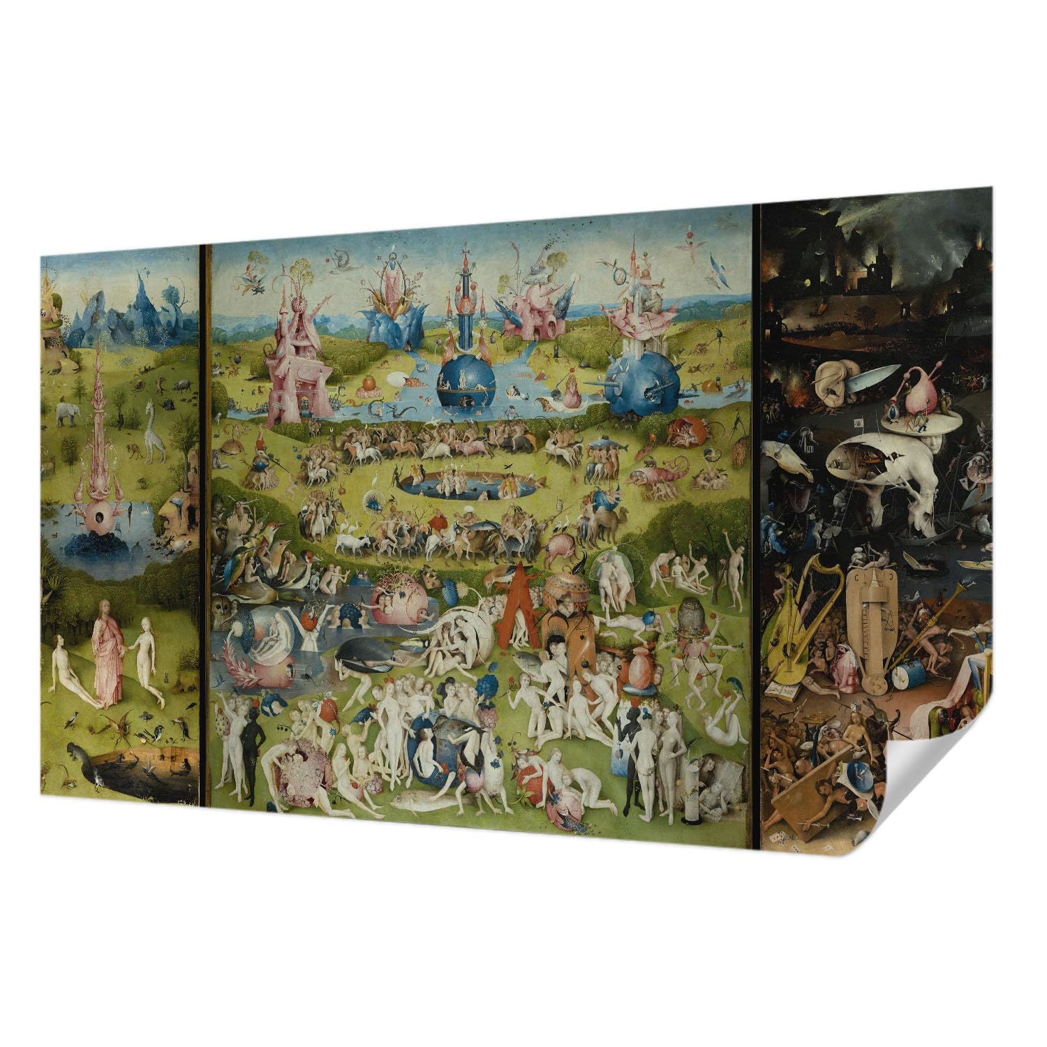 Panoramique pose murale haute qualité Tulup 416x254 cm grand format