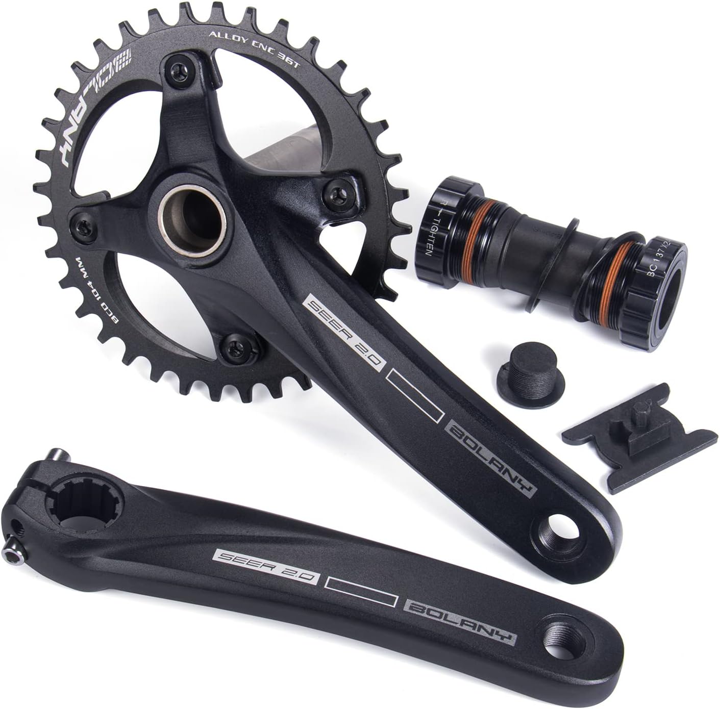 3 cog crankset Clearance