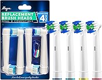 Vista 3 de Alayna Cabezales de repuesto para cepillos de dientes compatibles con mangos de cepillo de dientes eléctricos Oral-B, cerdas suaves para dientes