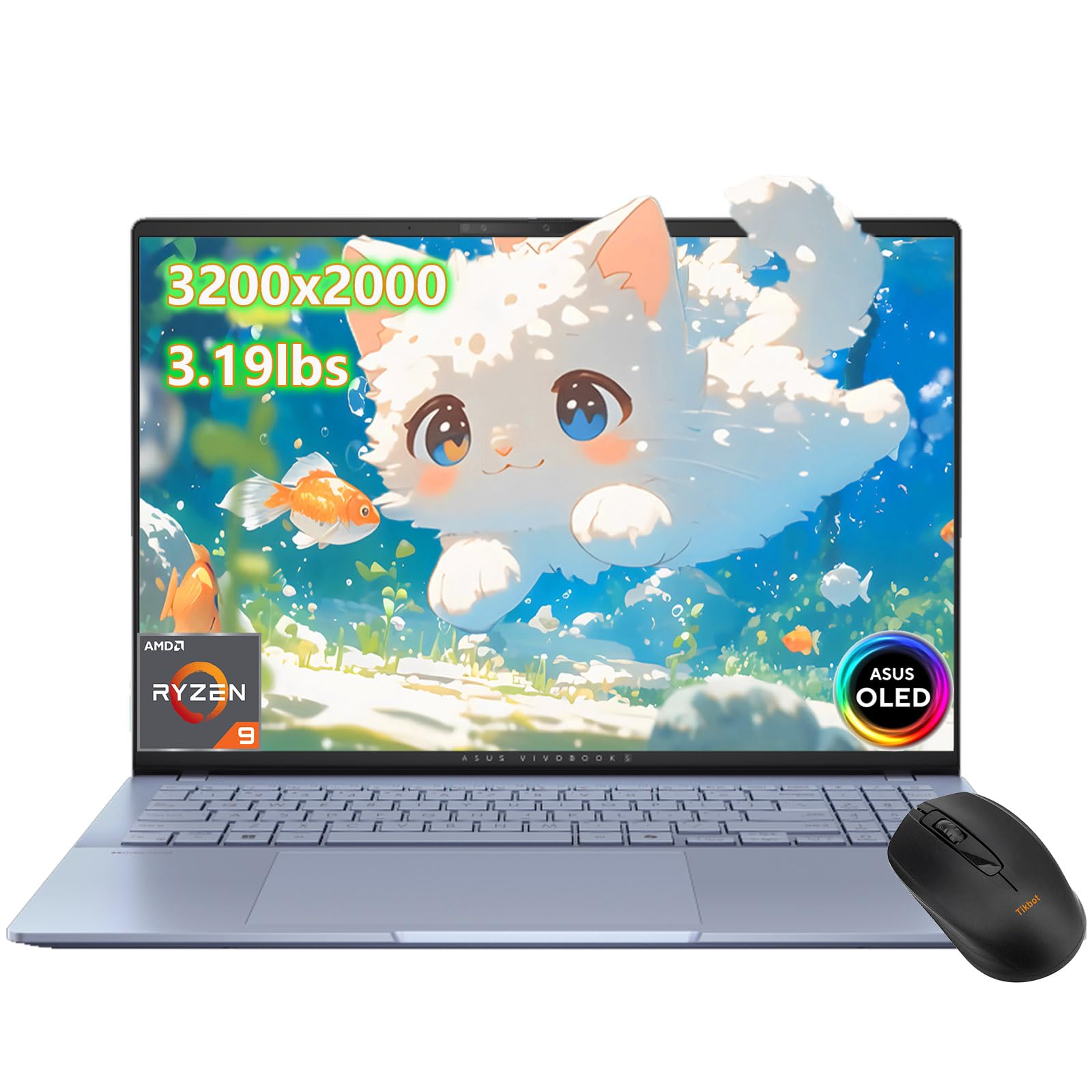 未使用未開封/ASUS/i7-11370H/RTX3050/OLED有機美麗液晶 Amazon.com: ASUS Vivobook S16 16