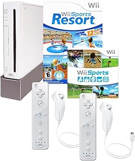 Nintendo Wii Sports & Resort Special Value Edition (Renewed) (2 Player White)