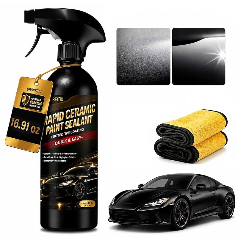 Revestimento cerâmico automotivo em spray com SiO2 DAGREM U, 500 mL, QCTCCL
