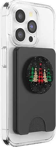 Miniatura 10 de Buffalo Plaid Leopard Cheetah Christmas Trees Snowflake PopSockets PopGrip agarre intercambiable para teléfonos y tabletas