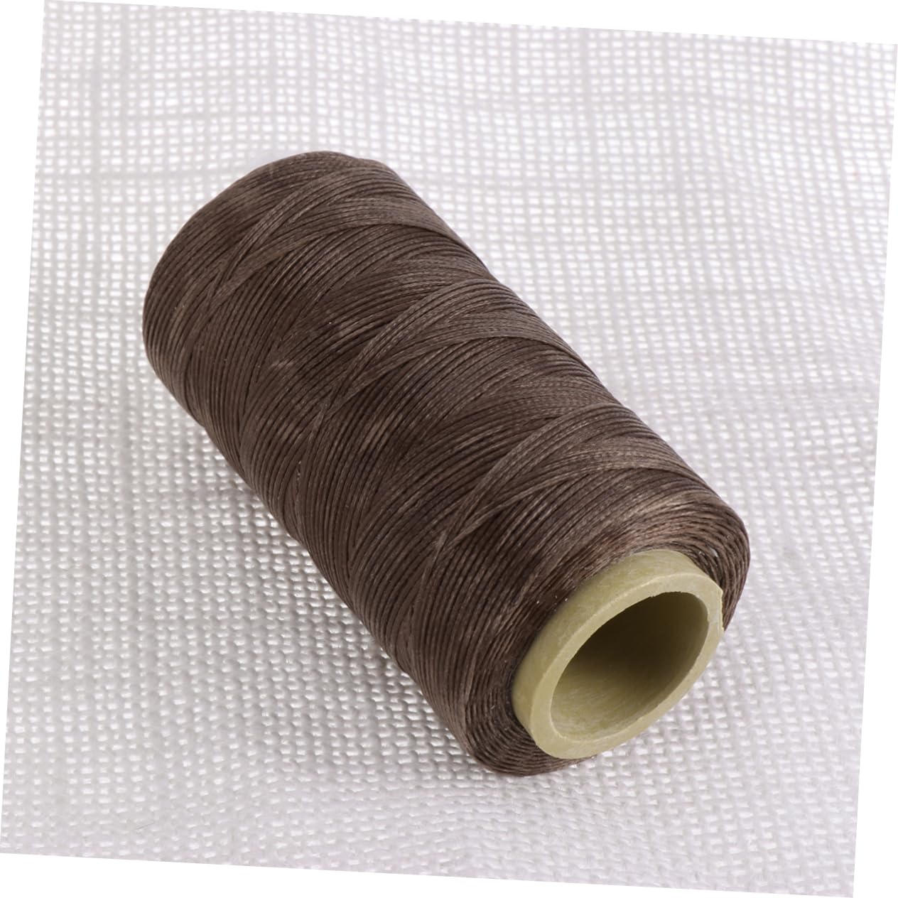 STOBOK 3pezzi Filo Cerato Piatto Per Cucito Pelle Filo Da Cucire Cera No Marrone Per Progetti Fai Te Riparazioni e Rilegatura Resistente e Versatile Per Artigianato Pelle
