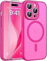 Vista 126 de FNTCASE - Funda para iPhone 15, iPhone 14 y iPhone 13, magnética, translúcida, fina y antigolpes, protección de grado militar, resistente a caídas