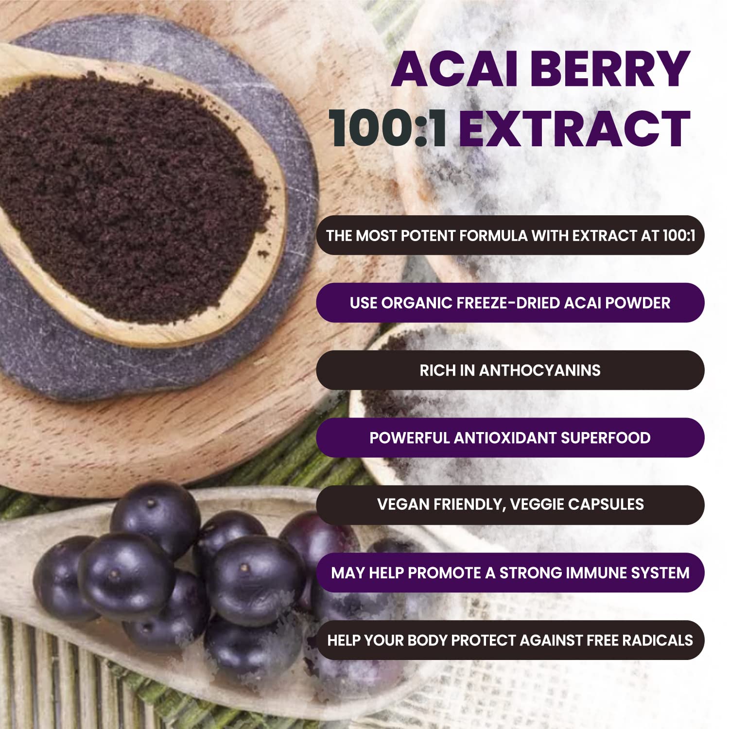 Acai Berry Powder Benefits 