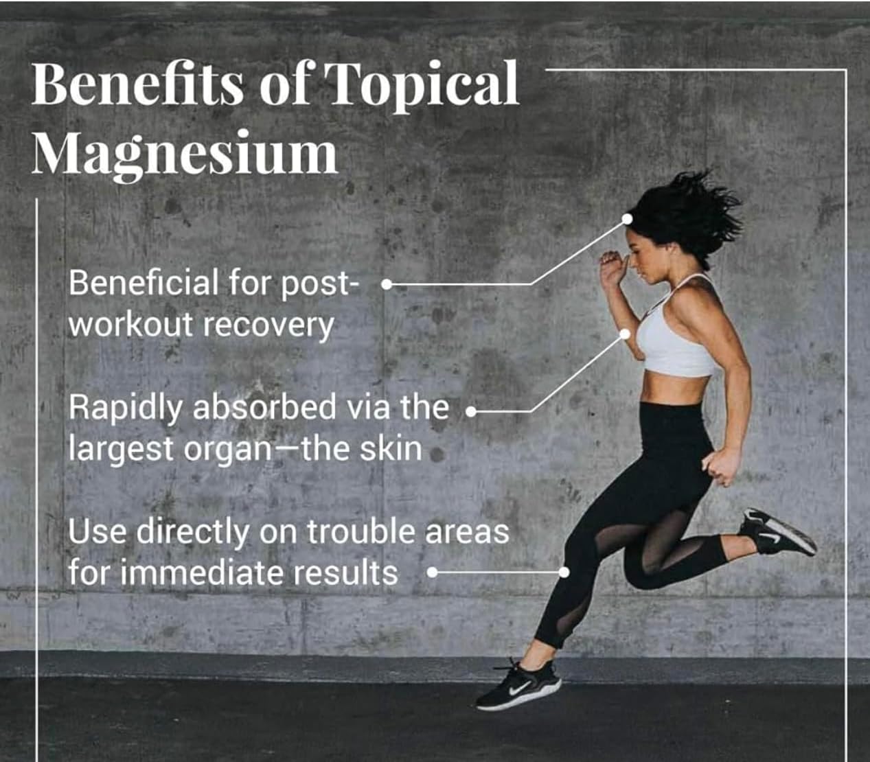 Indigo's Magnesium Lotion 1000mg (8oz, Frankincense)