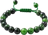 Vista 587 de Amazing Gemstone Crystal Bracelet for Women Men's Gifts - Protection Healing Crystal Bracelet - 8mm Gemstone Beaded Adjustable Bracelet Pulseras