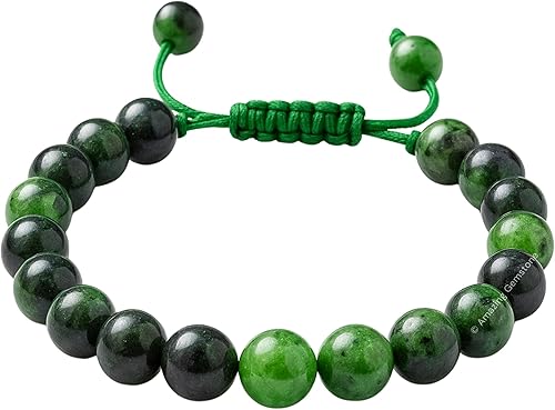 Miniatura 587 de Amazing Gemstone Crystal Bracelet for Women Men's Gifts - Protection Healing Crystal Bracelet - 8mm Gemstone Beaded Adjustable Bracelet Pulseras