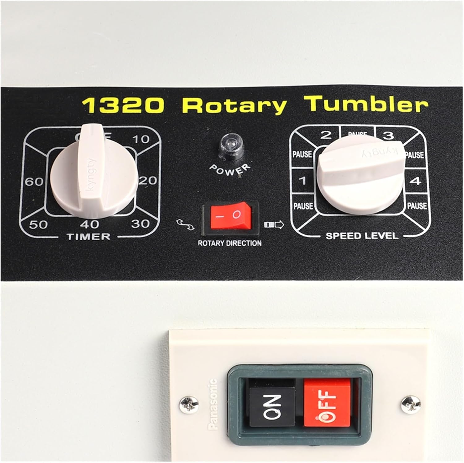KD-1320 ロータリータンブラー仕上げツールジュエリー研磨機ロックバレル研磨機 新しい研磨機