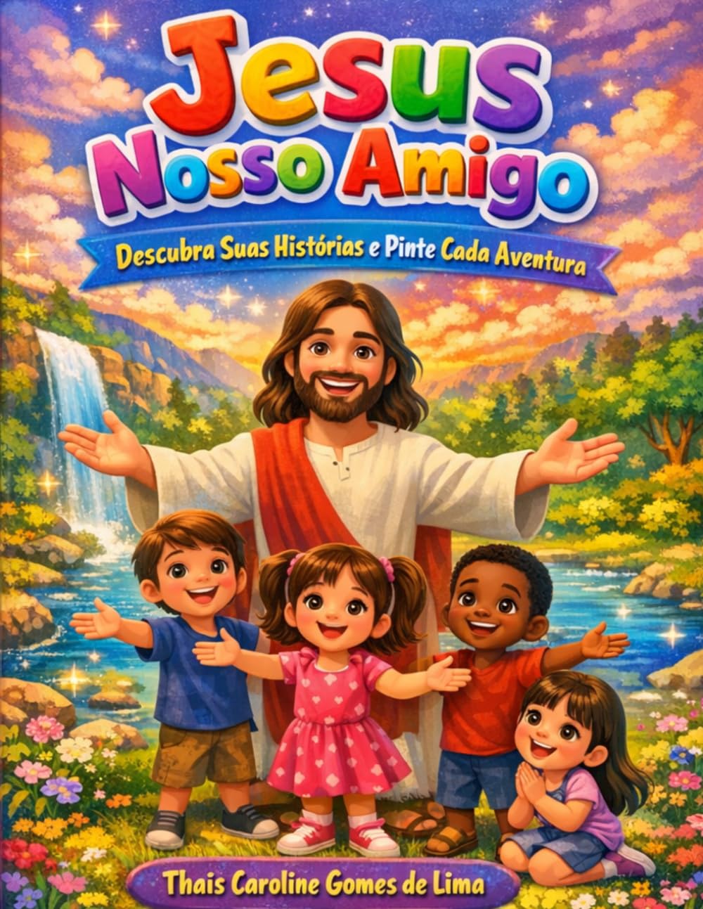 JESUS NOSSO AMIGO: DESCUBRA SUAS HISTÓRIAS E PINTE CADA AVENTURA