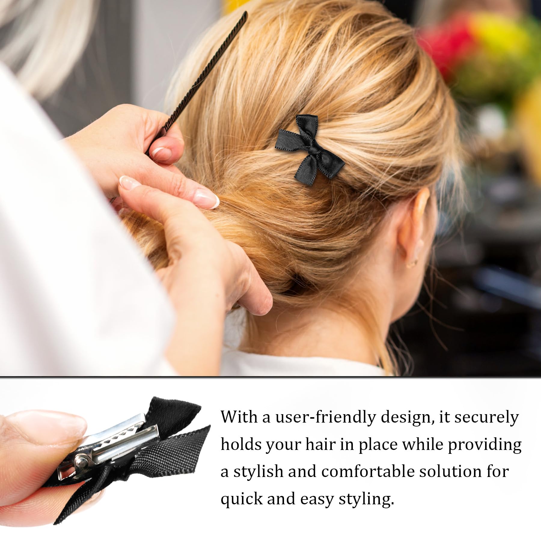 Amazon.com : 24 Pieces Mini Bowknot Hair Clips for Women 