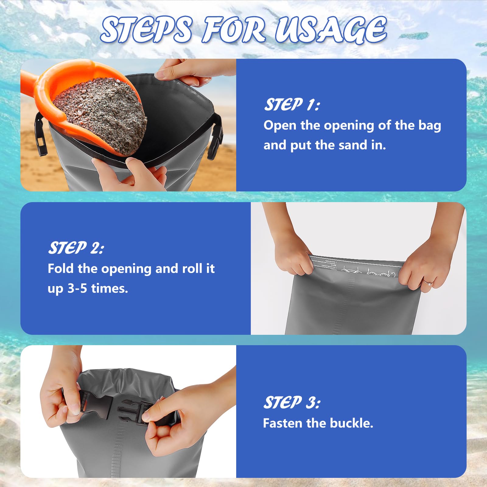 Universal Pool Step Weights 250D PVC Waterproof Swimming