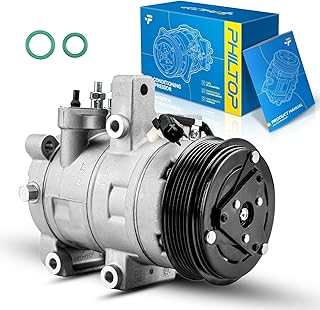 PHILTOP A/C Compressor CO 11316C Replacement for Ford Mustang 2011-2017 5L, for Mustang 2016-2022 5.2L
