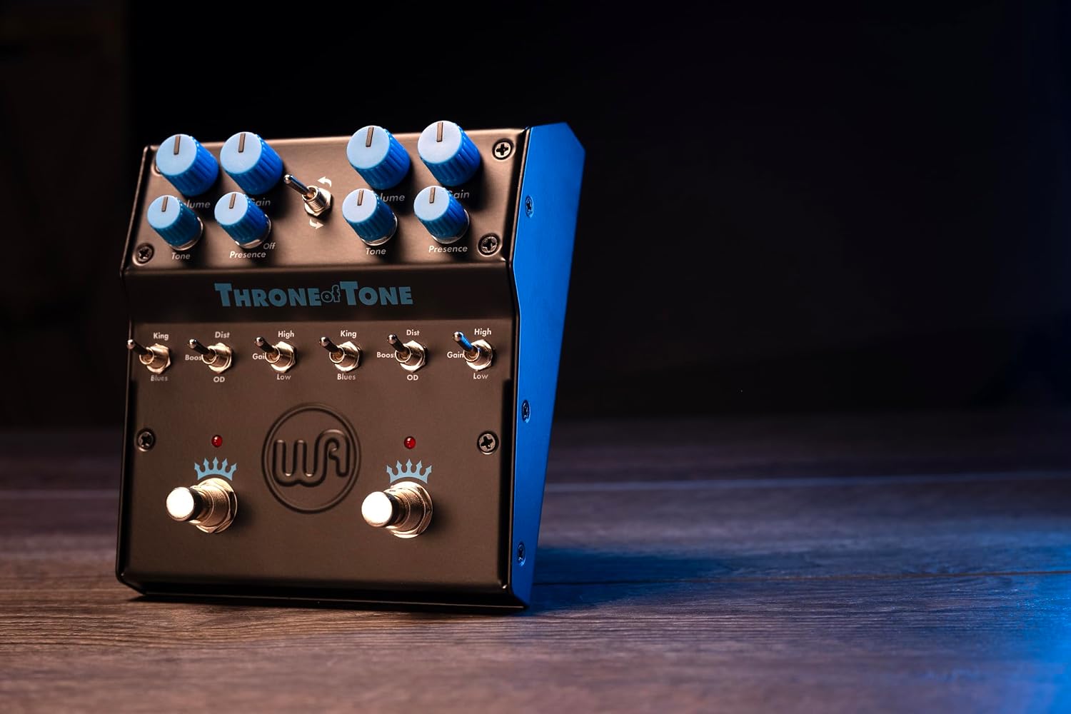 Warm Audio Throne Of Tone - Dual-Sided British-Amp-Inspired Overdrive Pedal