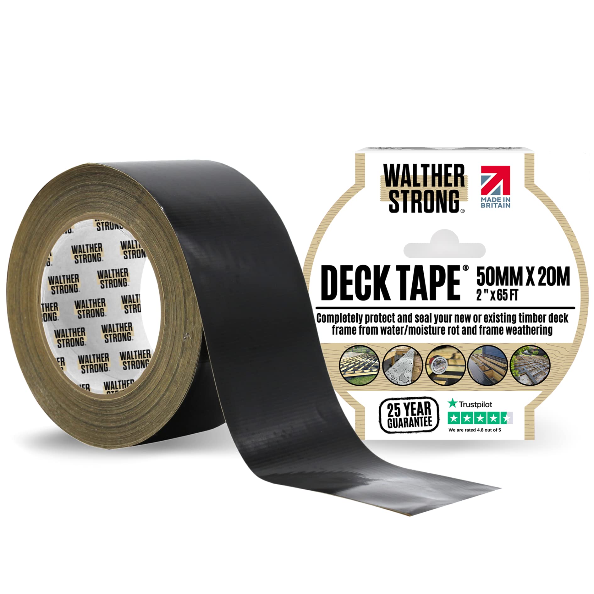 Buy Walther Strong Deck Tape Complete Deck Joist Protection Tape