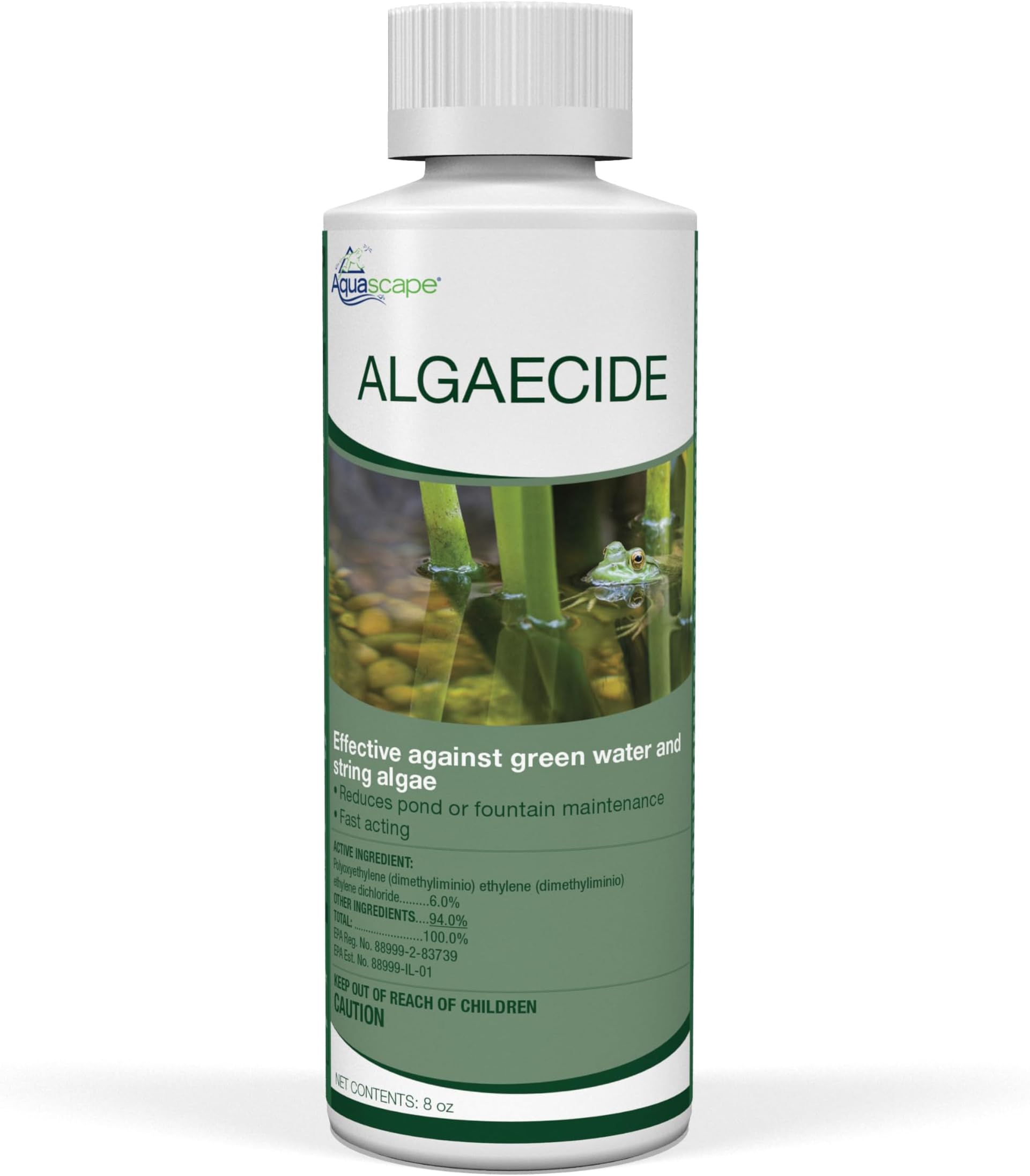 96022 Algaecide for Pond, Waterfall, and Water Features, 8-Ounce
