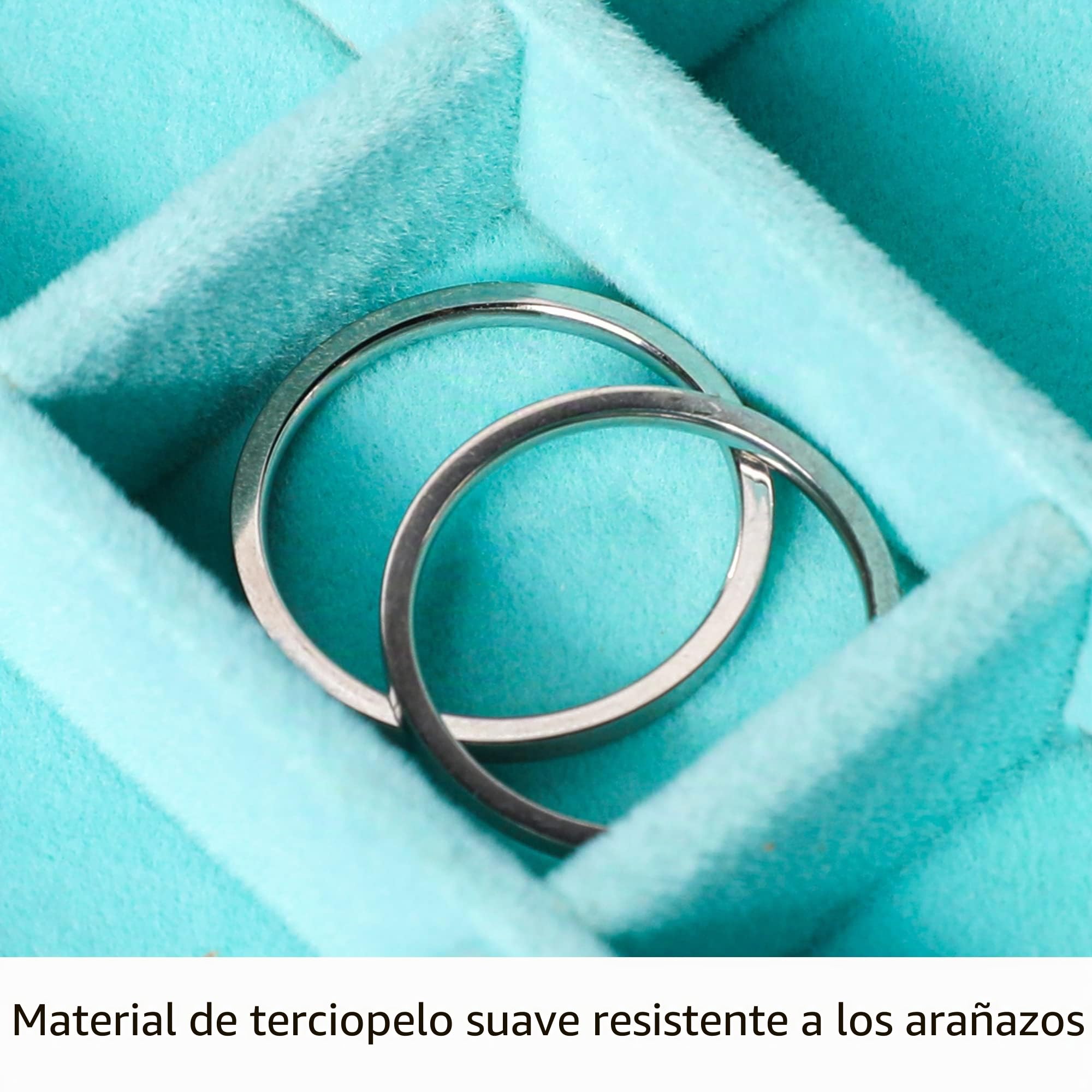 Frebeauty Joyero 5 cajones acrílico, organizador pendientes,61 casillas | Joyero o caja de almacenamiento transparente de 5 niveles y 61 compartimentos – Apto para diversos objetos pequeños