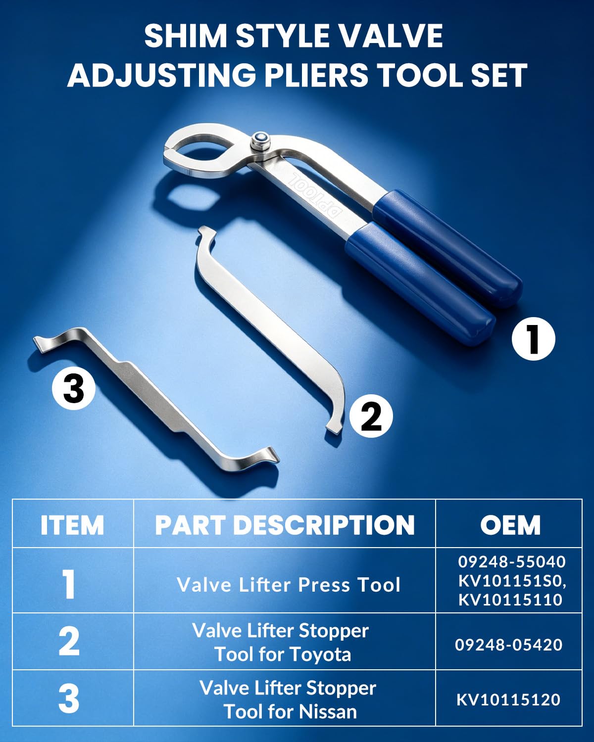 NISHIZAWA TRUST ミッドスキー　123cm 調整ビン Amazon.com: DPTOOL Shim Style Valve Adjusting Pliers Tool Set for