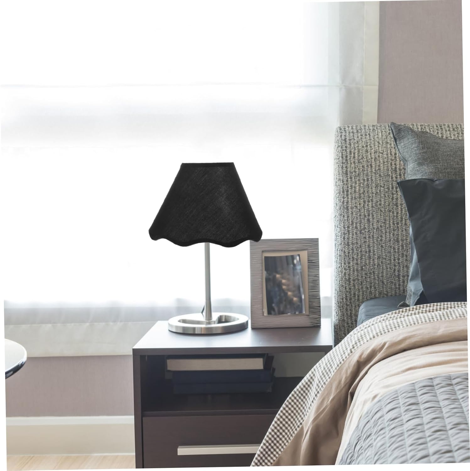 Lamp Shade Replacement Fabric Lamp Shade Socket Versatile for Table Floor