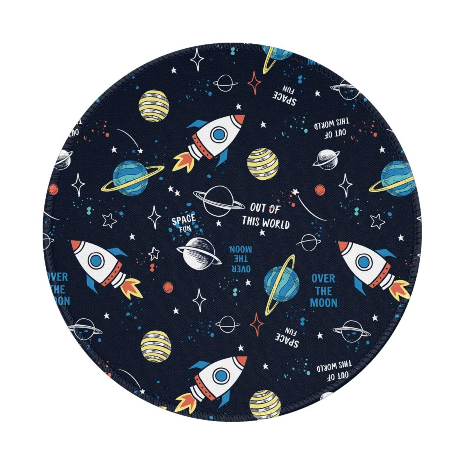 Amazon.co.jp: マウスパッド 宇宙 ロケット 惑星 星