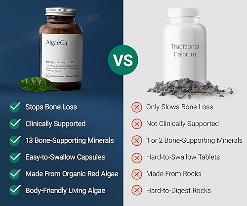 Miniatura 6 de AlgaeCal Magnesium Relax - Magnesio quelatado con Ashwagandha para dormir y ansiedad ocasional y algaecal - Suplemento de calcio a base de plantas