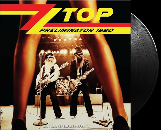 Preliminator 1980 por ZZ Top, capa do álbum