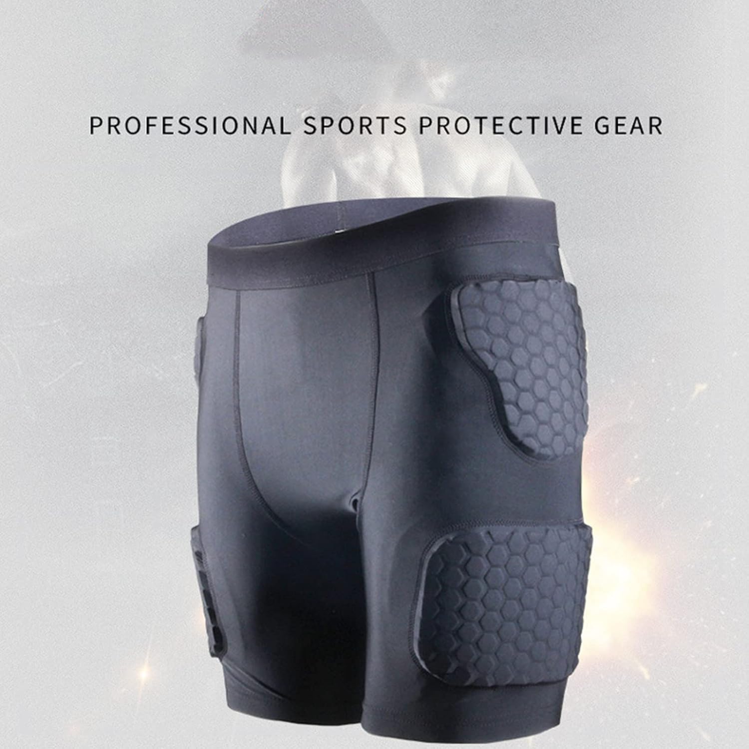 衝撃保護ショーツ、3Dパッド入りショーツ保護ヒップ、大人のスキースケートスポーツ保護用