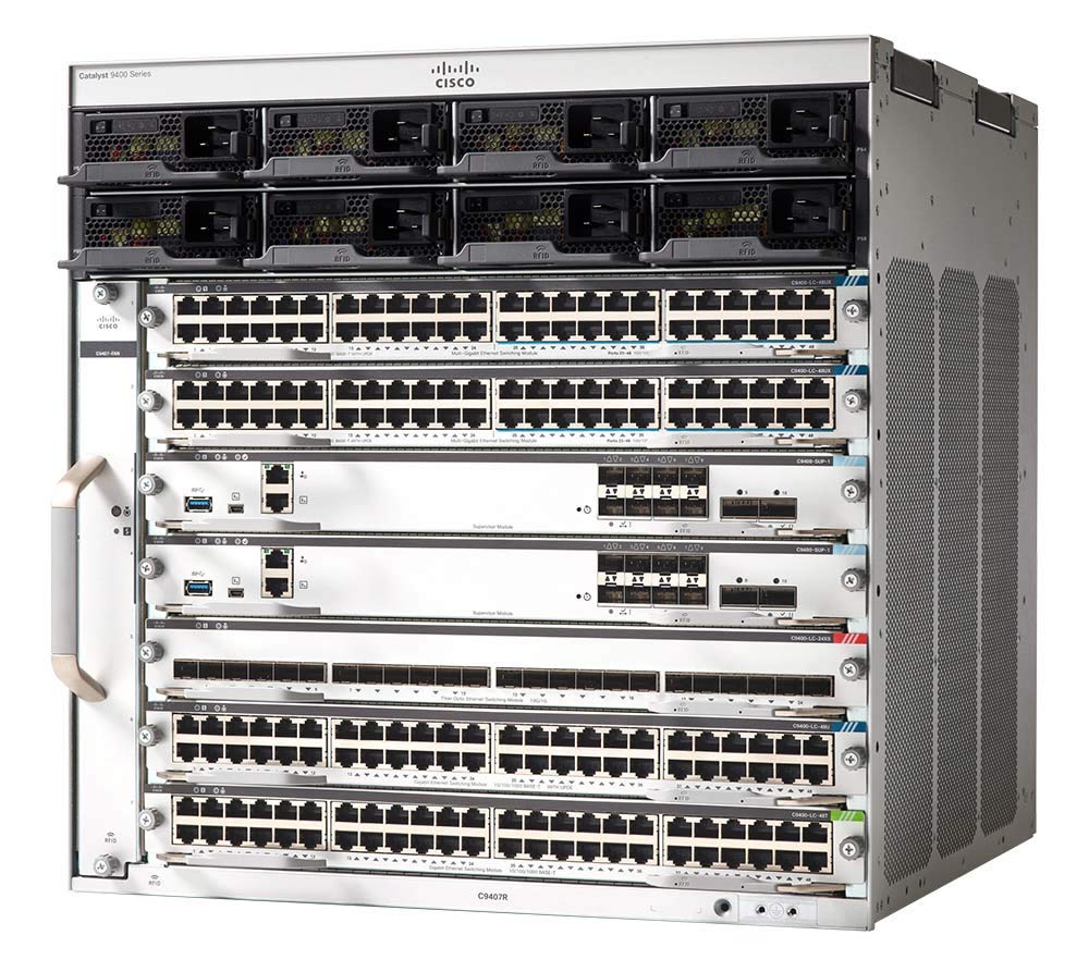 Amazon | Cisco Catalyst 9400 シリーズ 7スロットシャーシ 管理