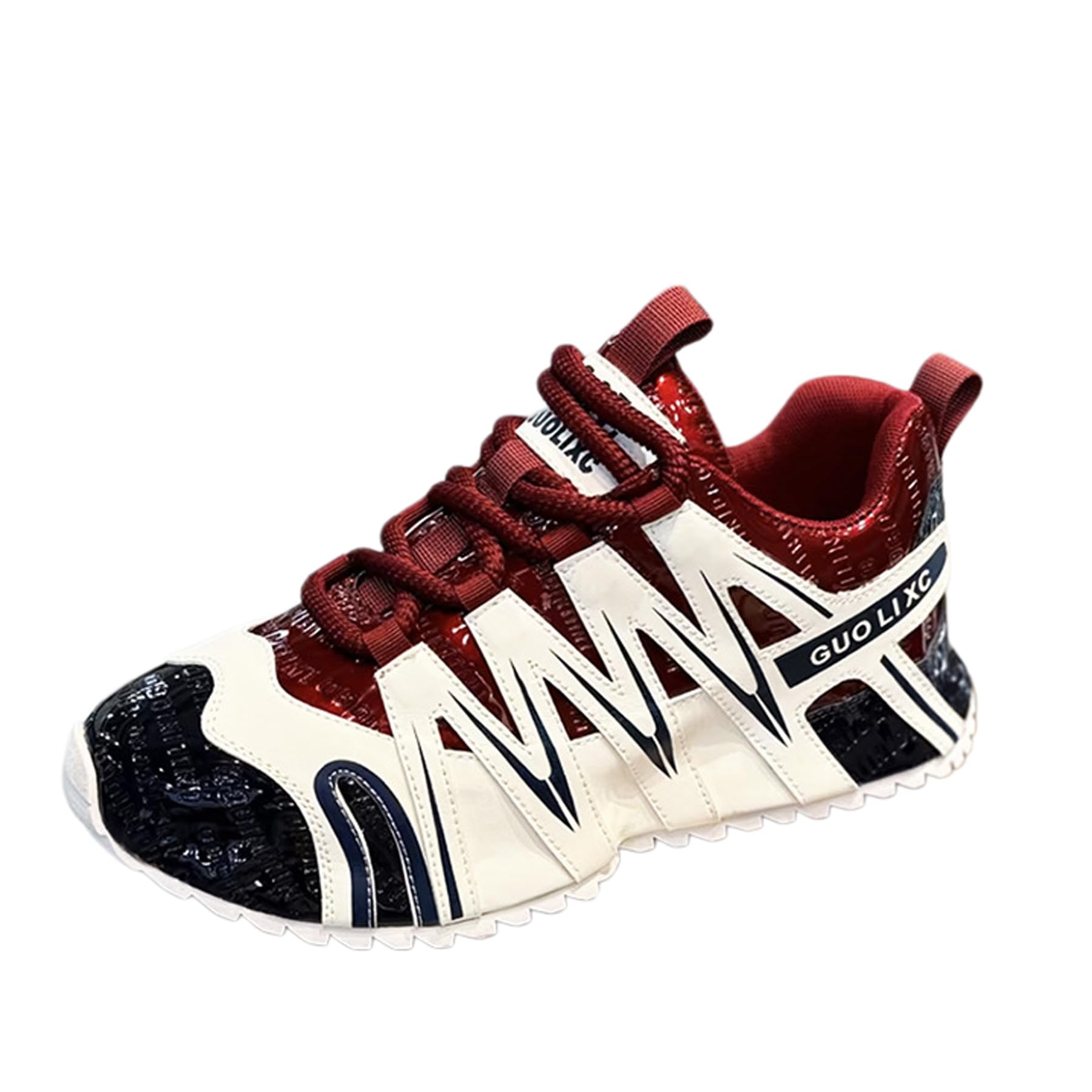 Herren Chunky Sneaker Farbblock Casual Plateau Freizeitschuhe
