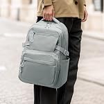 Girls Backpack, Lightweight Aesthetic Bookbag with Anti-Theft Pocket, Laptop Backpack for College and Daily Use