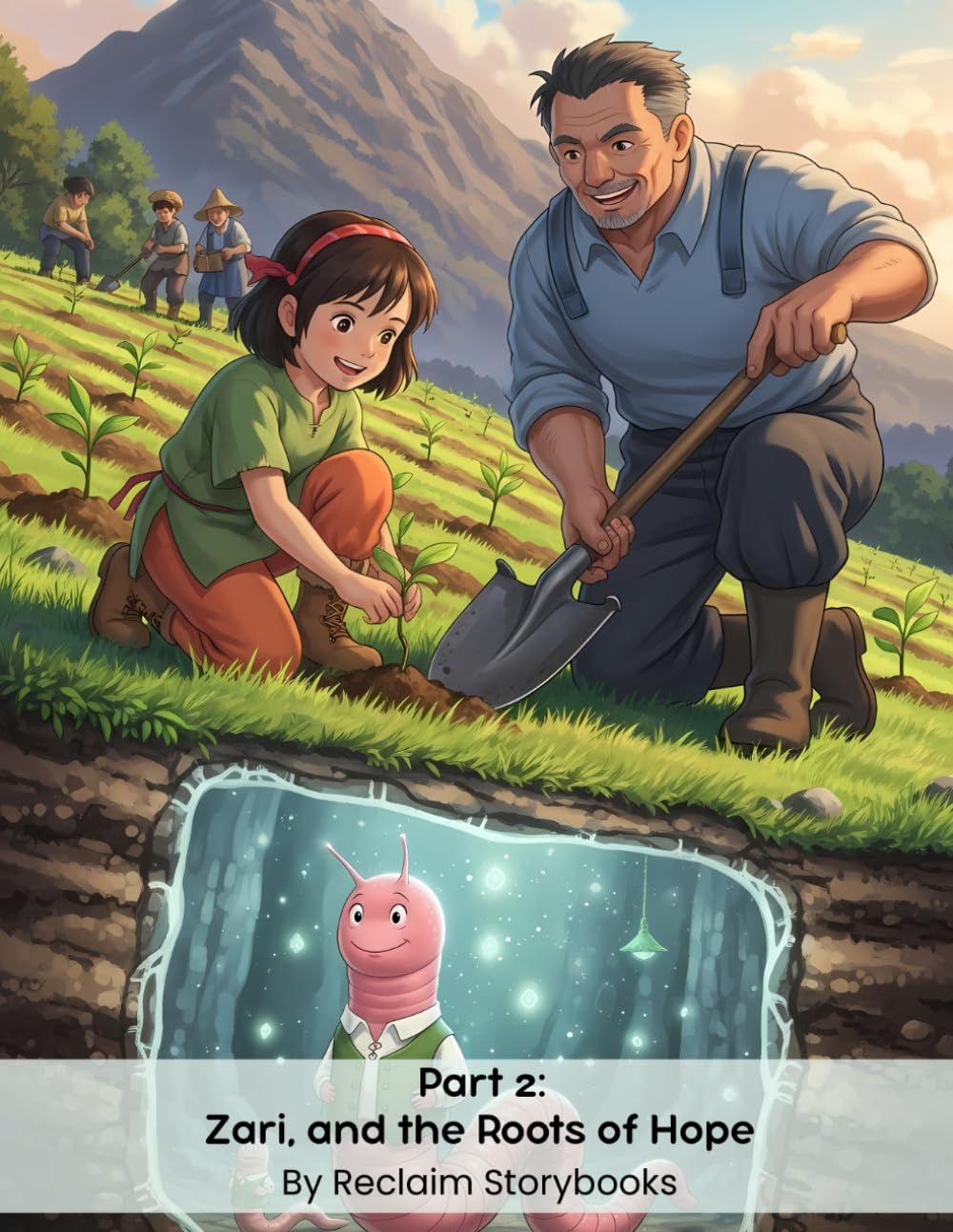 Part 2: Zari, and the Roots of Hope: Storybook about - 'Save Soil', with valuable life lessons and moral values (8.5 x 11”) (Zari's Adventure)