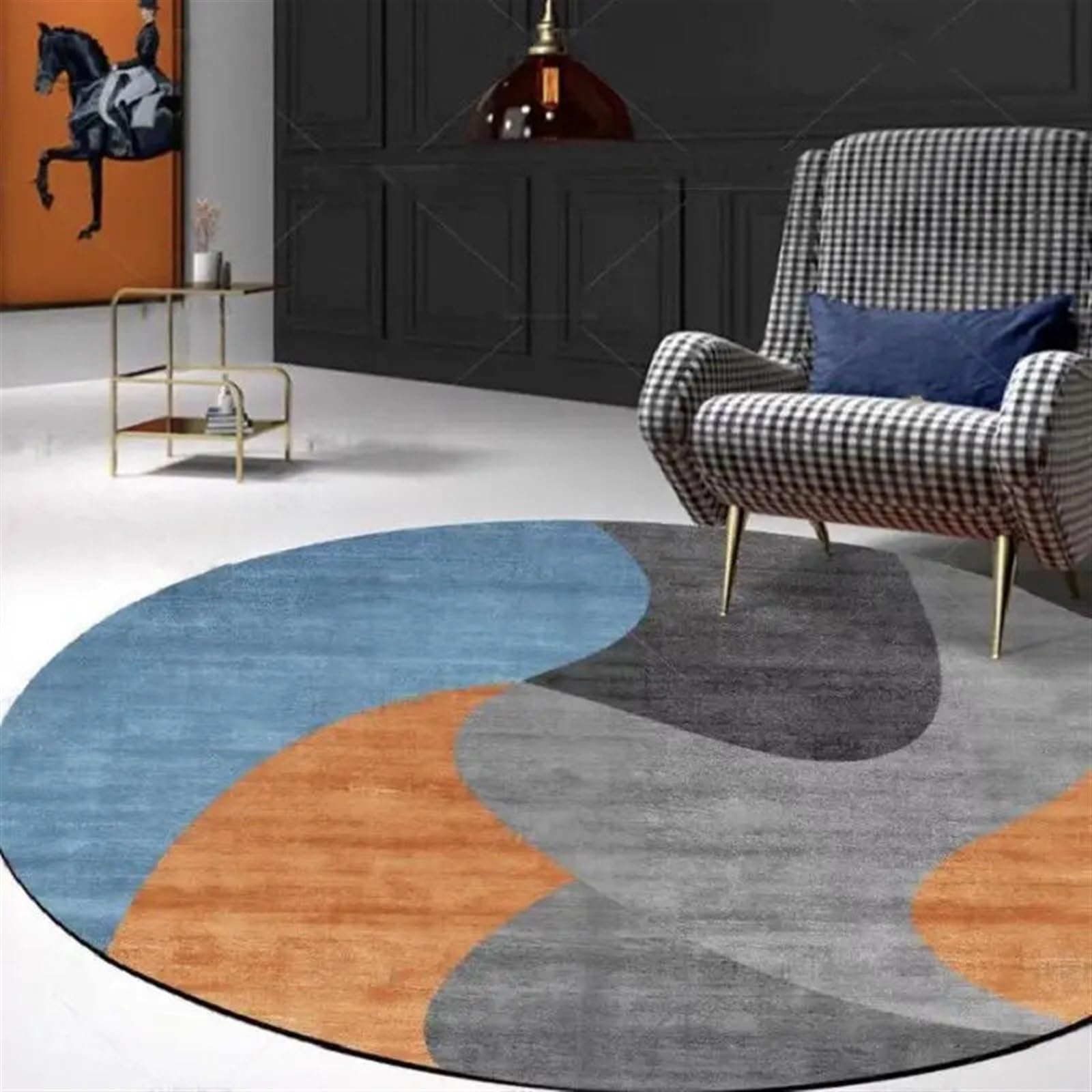 Tapis de table d'ordinateur pour chambre moderne et salon cosy