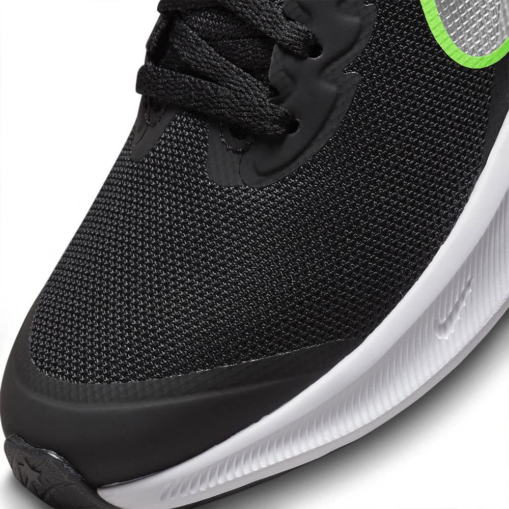 Nike Star Runner 3, Sneaker Mixte, Black Chrome DK Smoke Grey, 35.5 EU