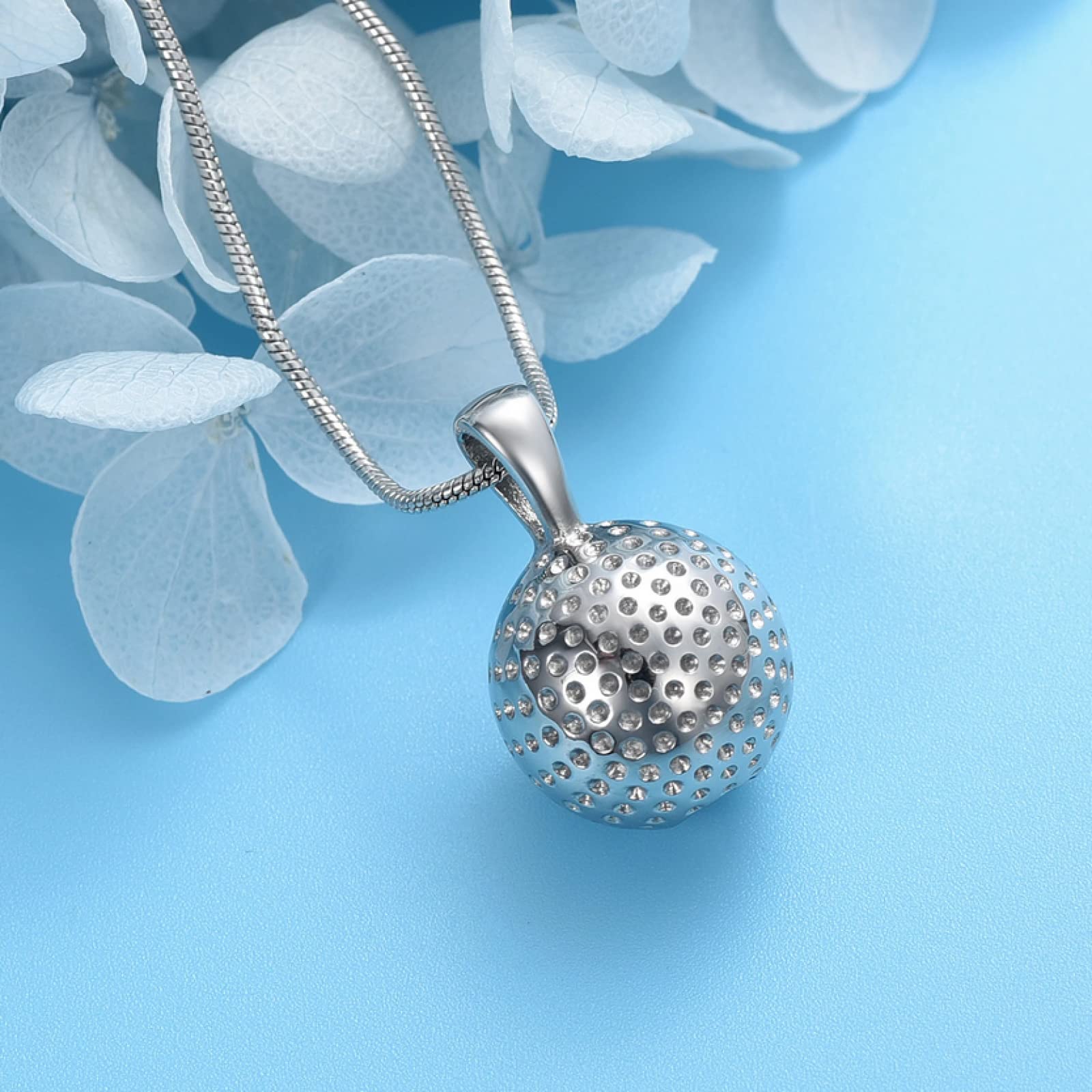 ZEZILE Bijou De Crémation Pour Cendres Pour Femme - En Acier Inoxydable