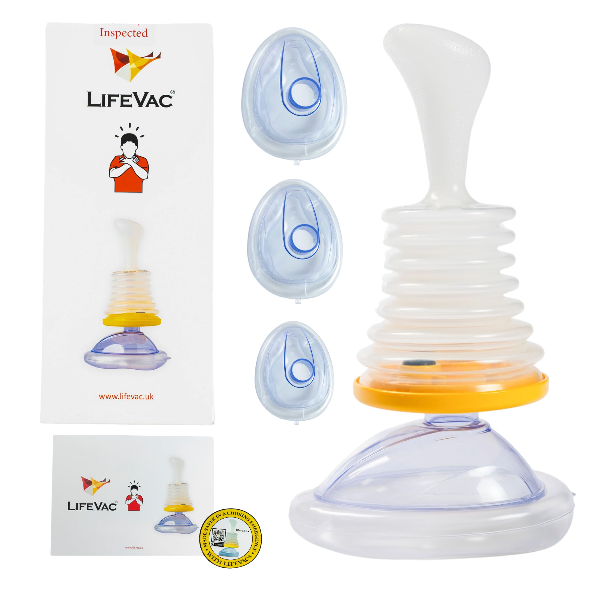 LifeVac – Dispositivo anti-soffocamento – Kit domestico