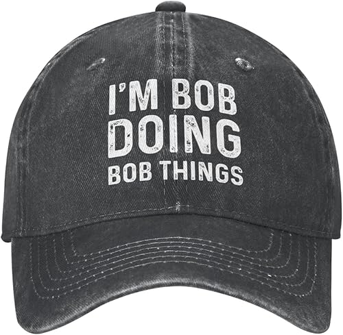 Im Bob Doing Bob Things - Gorra de béisbol para hombre, gorras de moda