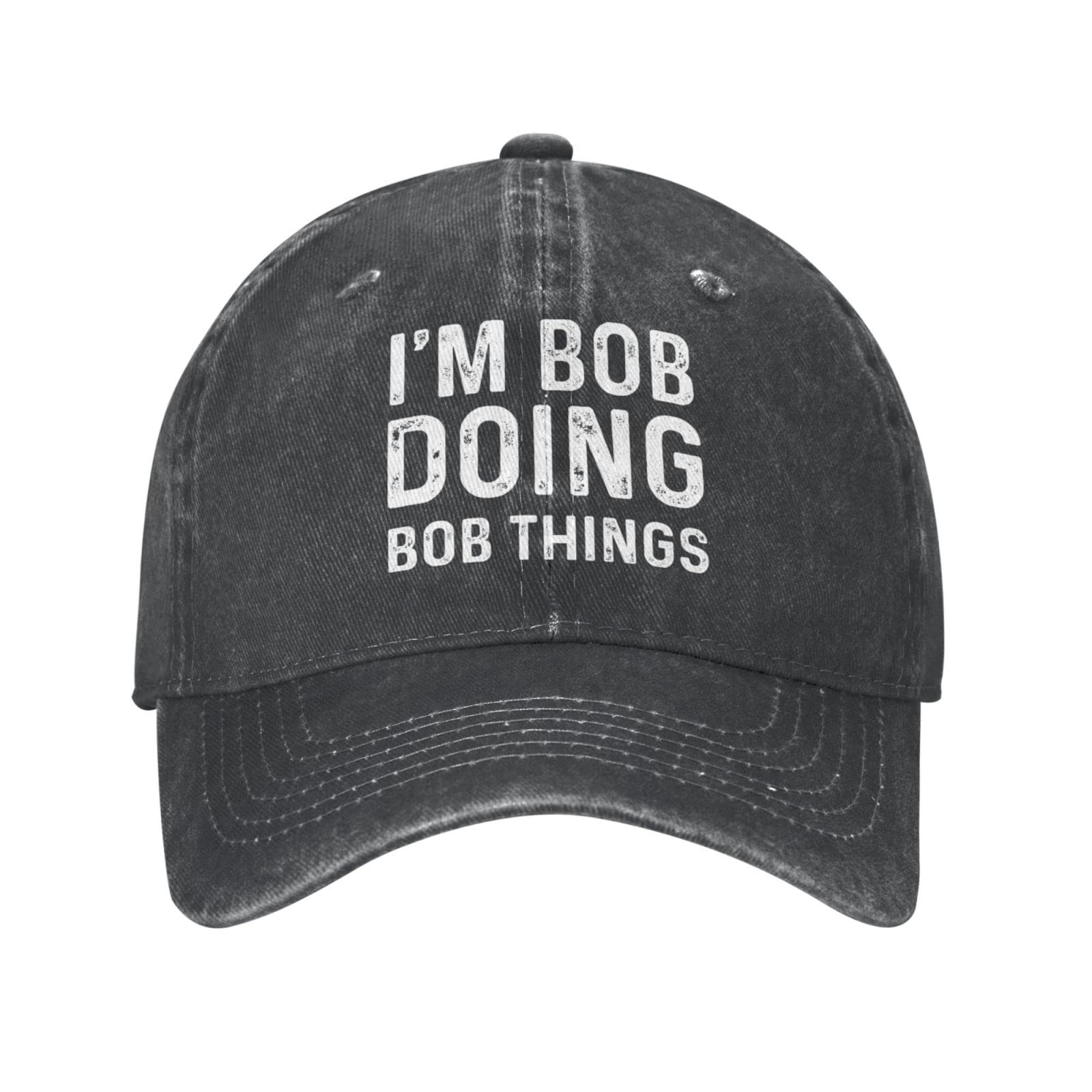 BUINGBFGIm Bob Doing Bob Things Hat for Men Baseball Caps Trendy Caps