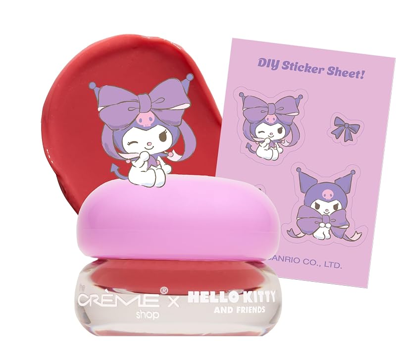 The Crème Shop Hello Kitty Bálsamo Labial Jelly com Gloss – Apricot