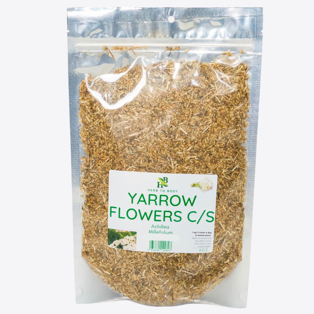 Herb To Body Dried Yarrow Flowers
