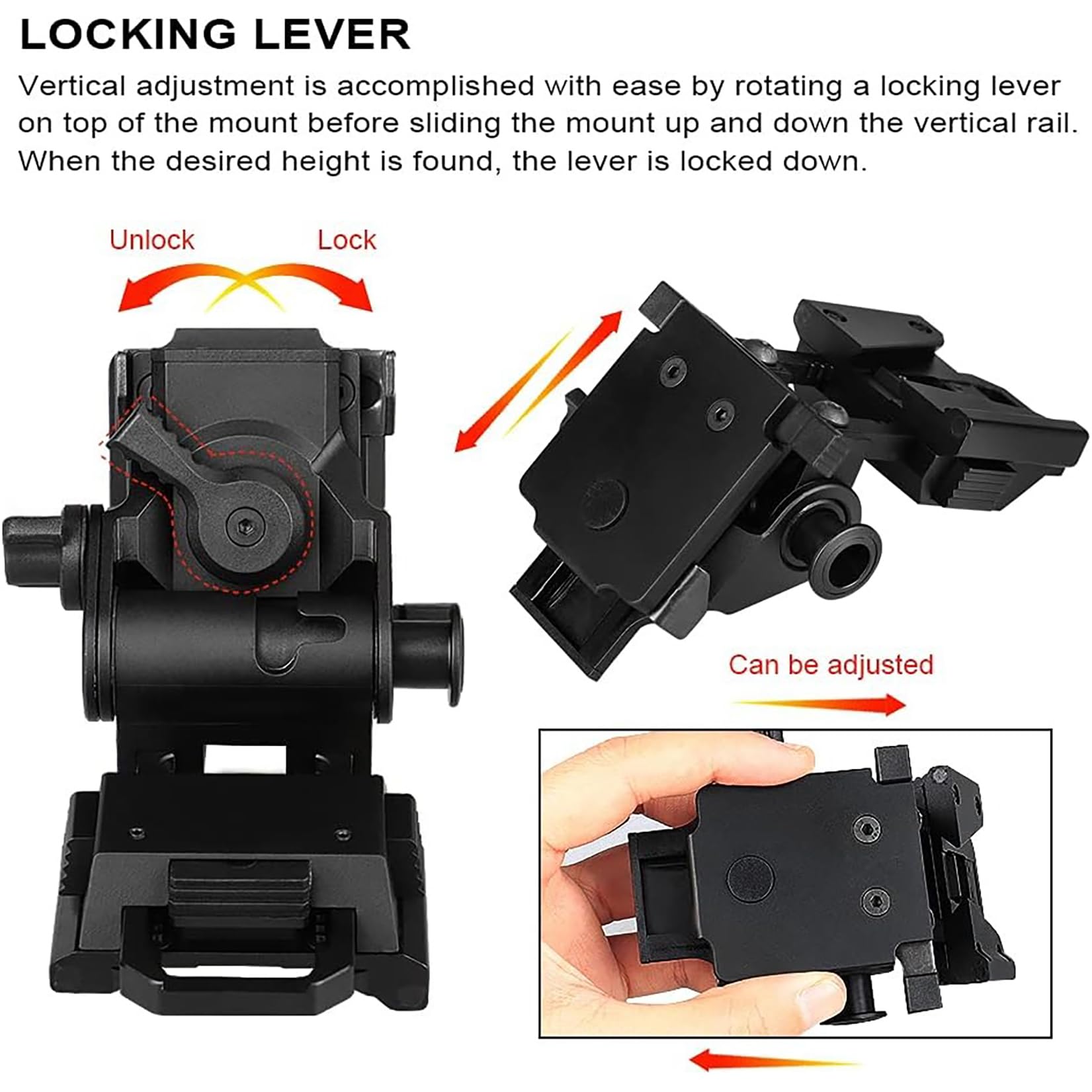 Amazon.com : NVG Mount L4G24 Metal Dovetail Mount Base Helmet