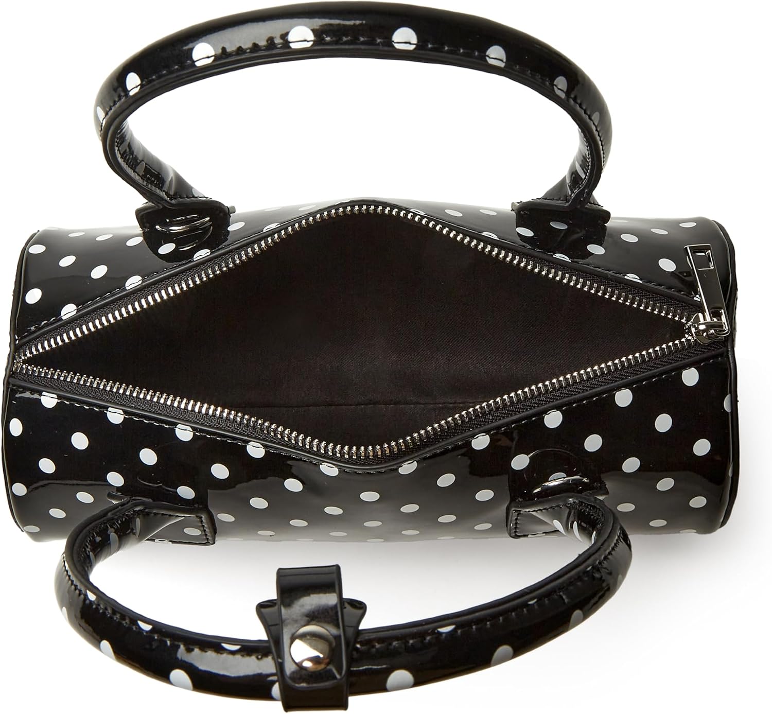 Halemet Women Polka Dot Purse Cute Boston Bag Bowler Crossbody Shoulder Bag